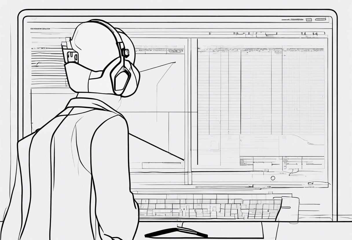 A price-conscious user evaluating options on a spreadsheet, with the HP Reverb G2 virtual reality headset at hand