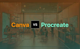 Detailed comparison: Canva vs Procreate