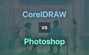 CorelDRAW and Photoshop compared