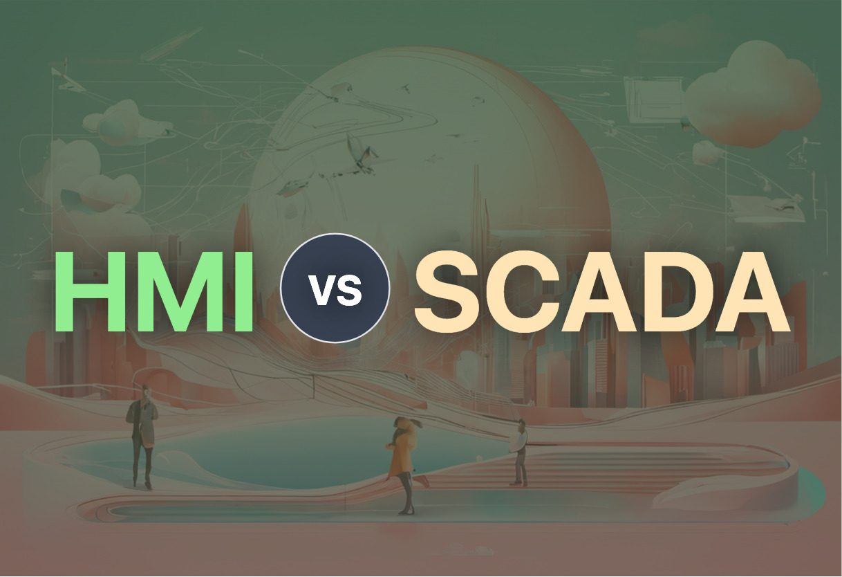 Comparison of HMI and SCADA