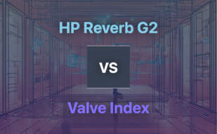 HP Reverb G2 and Valve Index compared