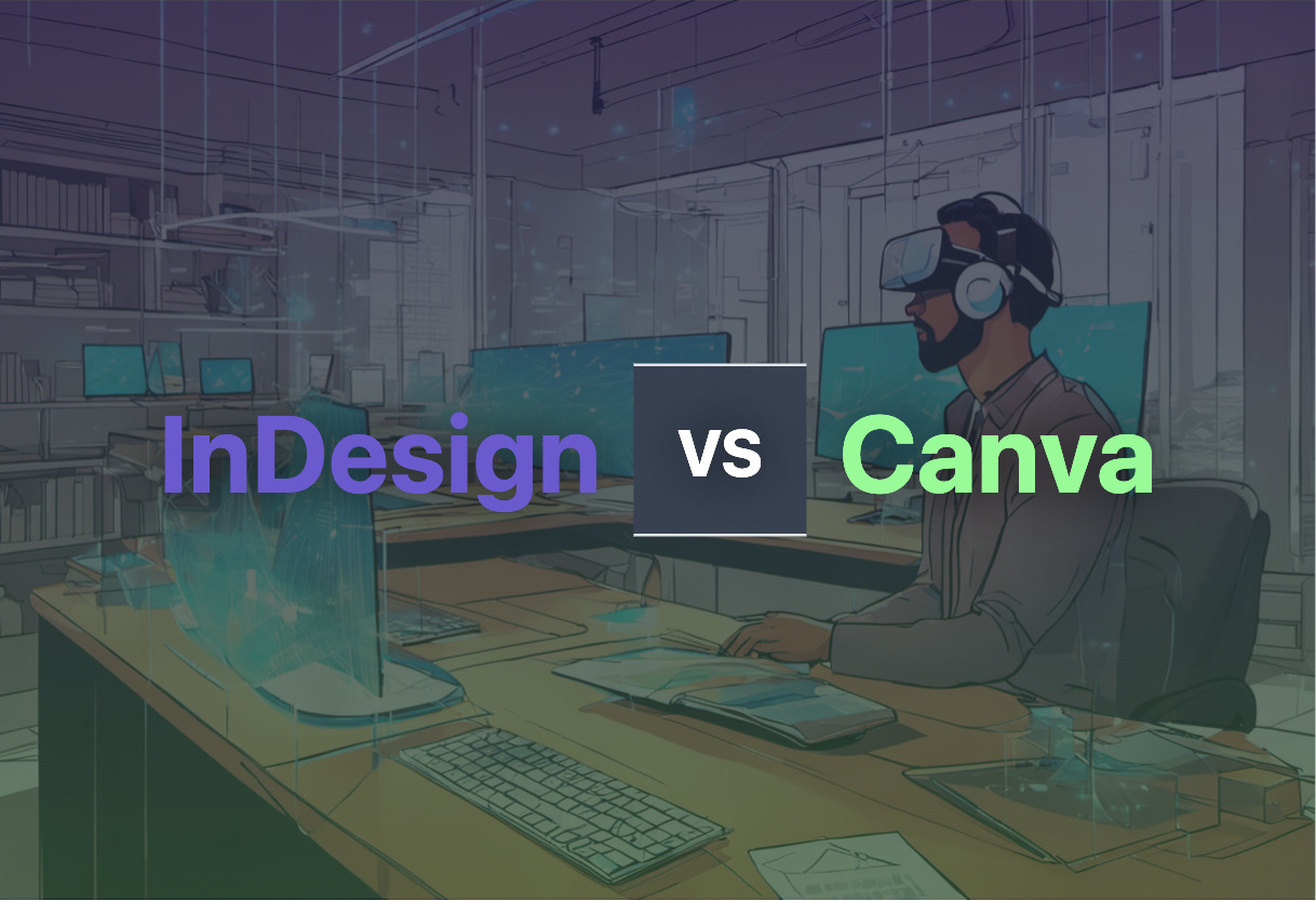 InDesign and Canva compared