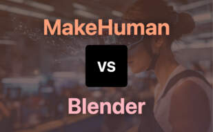MakeHuman and Blender compared