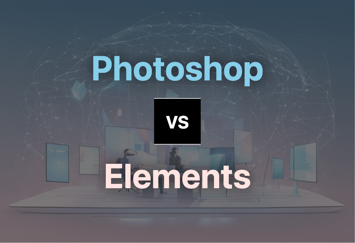 Photoshop and Elements compared