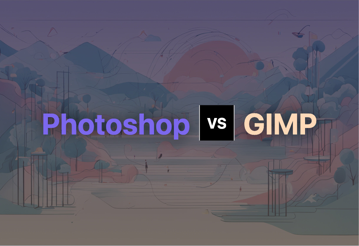 Photoshop and GIMP compared