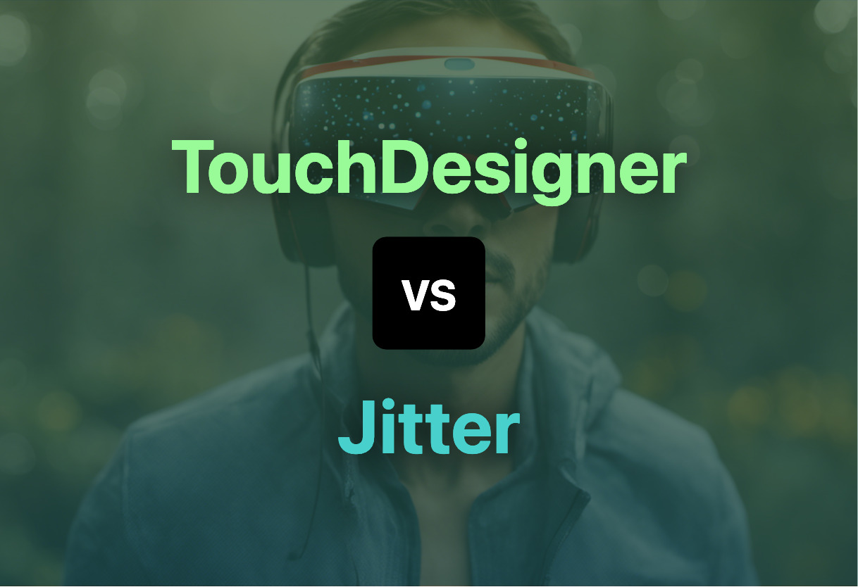 Comparison of TouchDesigner and Jitter