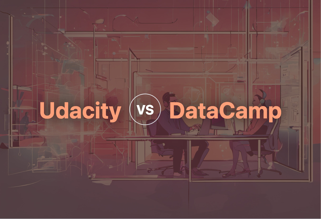 Comparison of Udacity and DataCamp