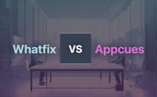 Detailed comparison: Whatfix vs Appcues