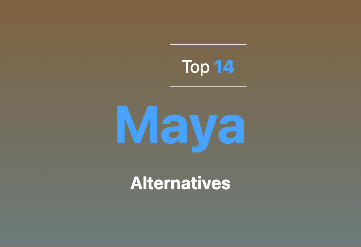 Alternatives to Maya in 2024