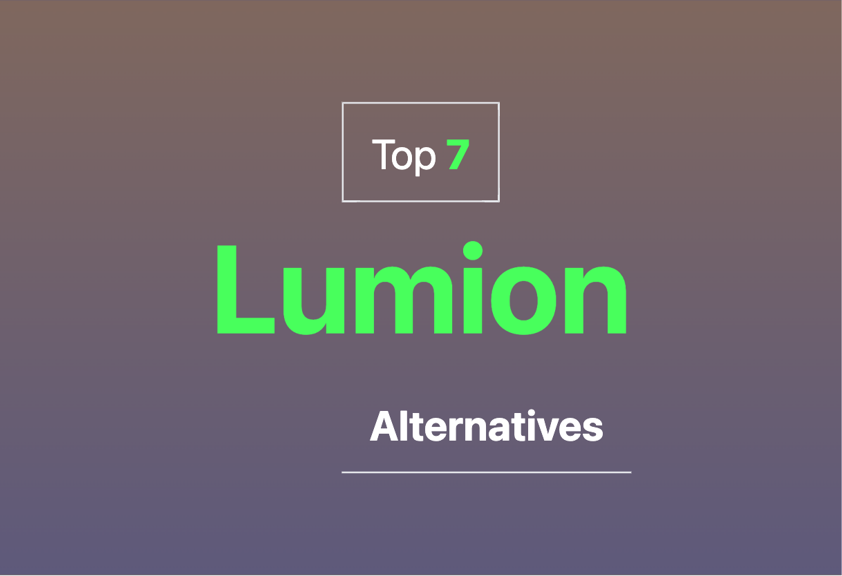 2024 Lumion alternatives