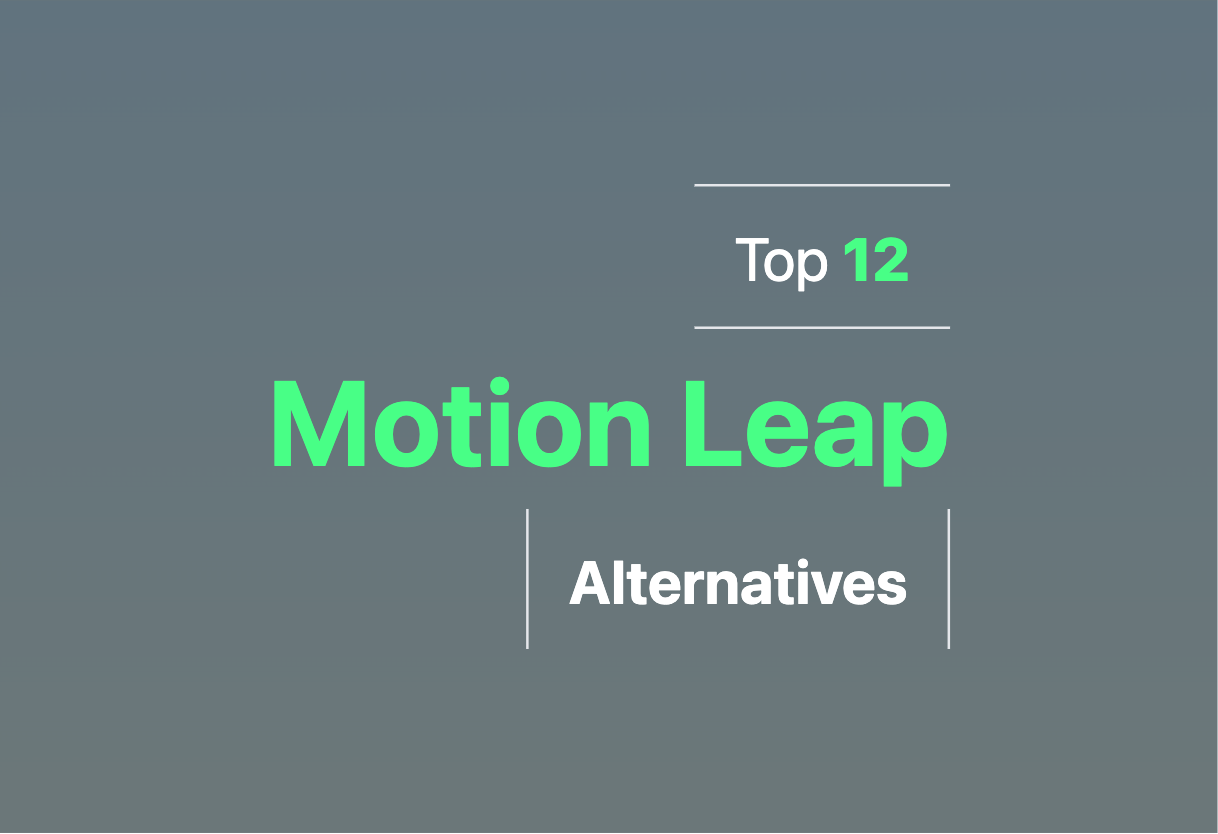 Best Motion Leap alternatives in 2024